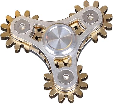 Fidget Spinner Gear Toy – ADHD Focus Relief for Adults