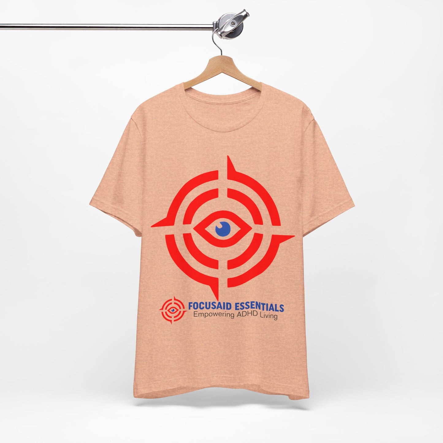 ADHD-Friendly Focus Tee: Comfy, Durable, Easy-Care Short Sleeve T-Shirt