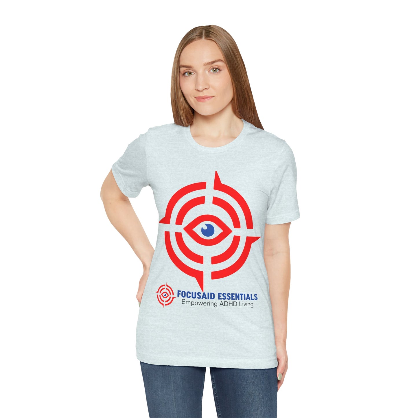 ADHD-Friendly Focus Tee: Comfy, Durable, Easy-Care Short Sleeve T-Shirt