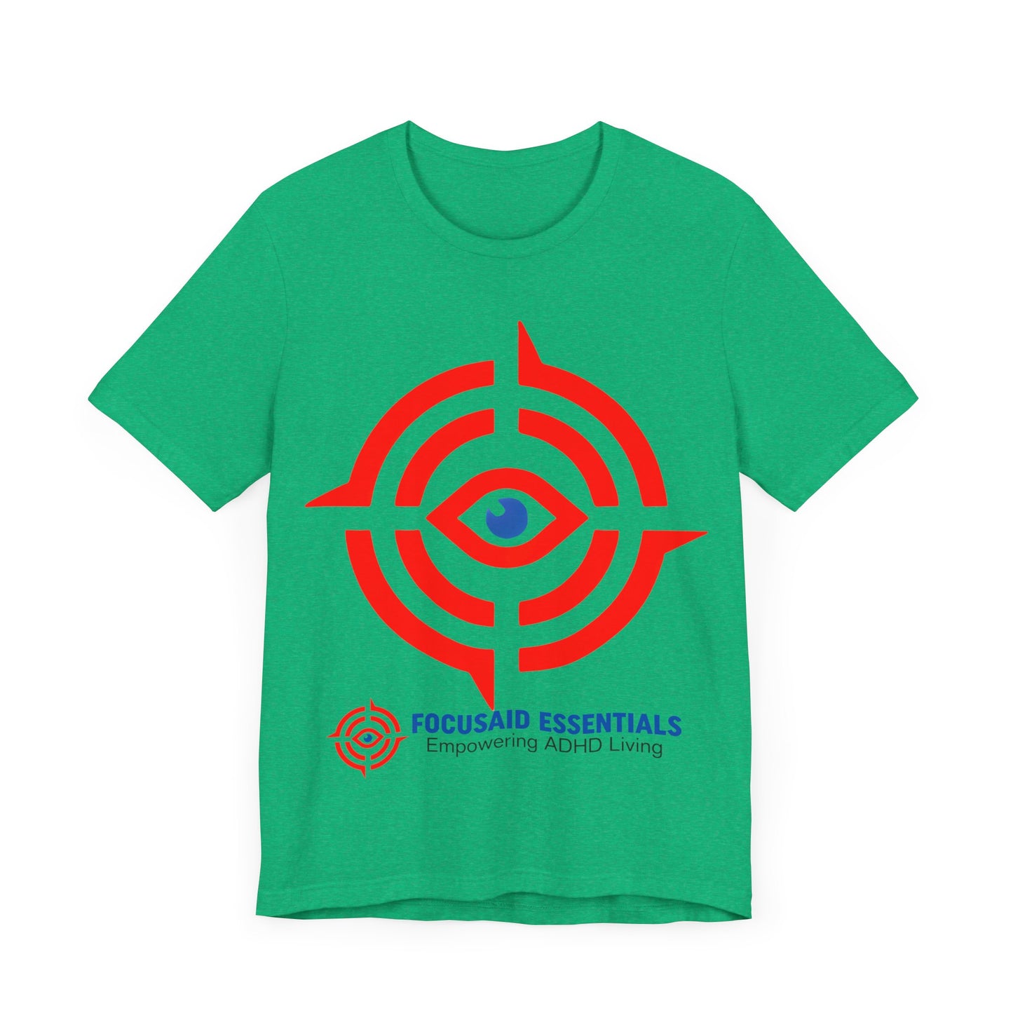 ADHD-Friendly Focus Tee: Comfy, Durable, Easy-Care Short Sleeve T-Shirt