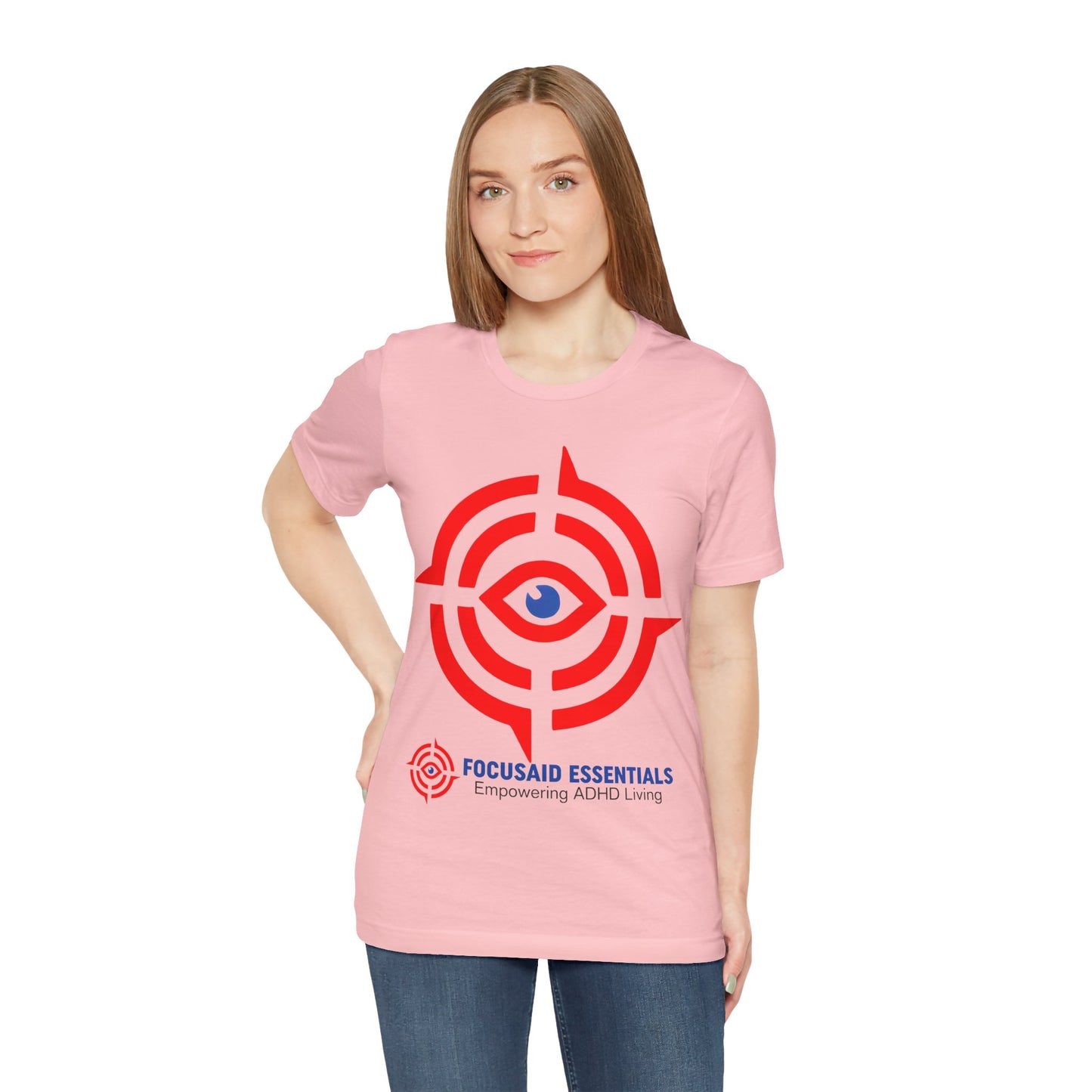 ADHD-Friendly Focus Tee: Comfy, Durable, Easy-Care Short Sleeve T-Shirt