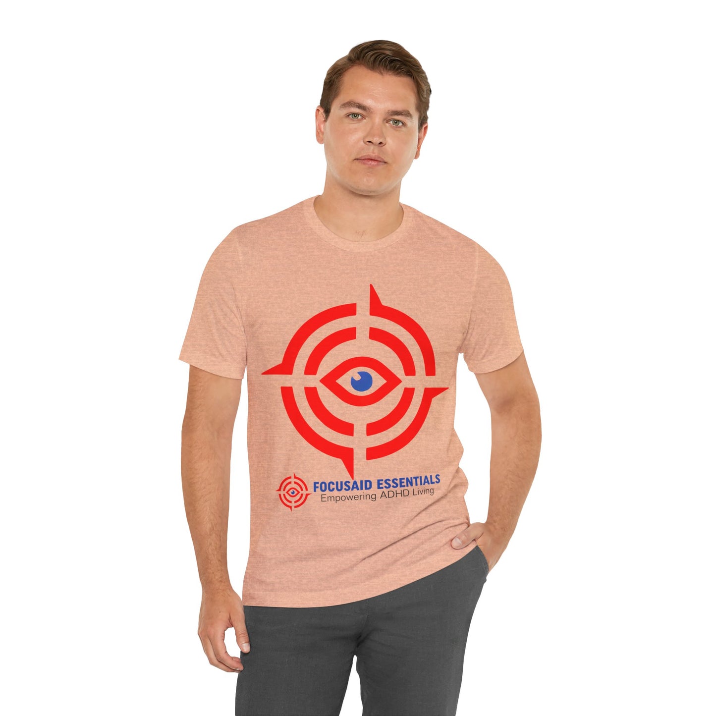 ADHD-Friendly Focus Tee: Comfy, Durable, Easy-Care Short Sleeve T-Shirt