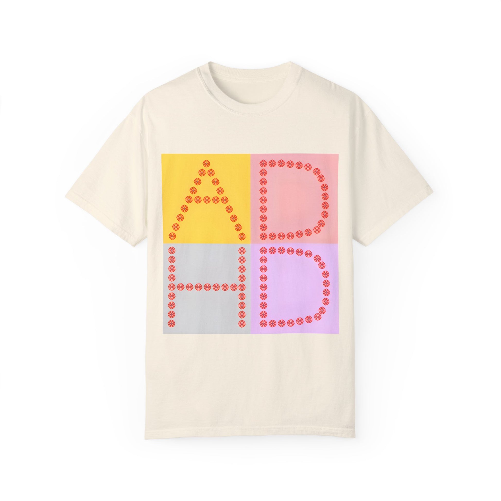 F.A.E. ADHD Unisex Garment - Dyed T-shirt - FocusAid Essentials: Empowering ADHD Living