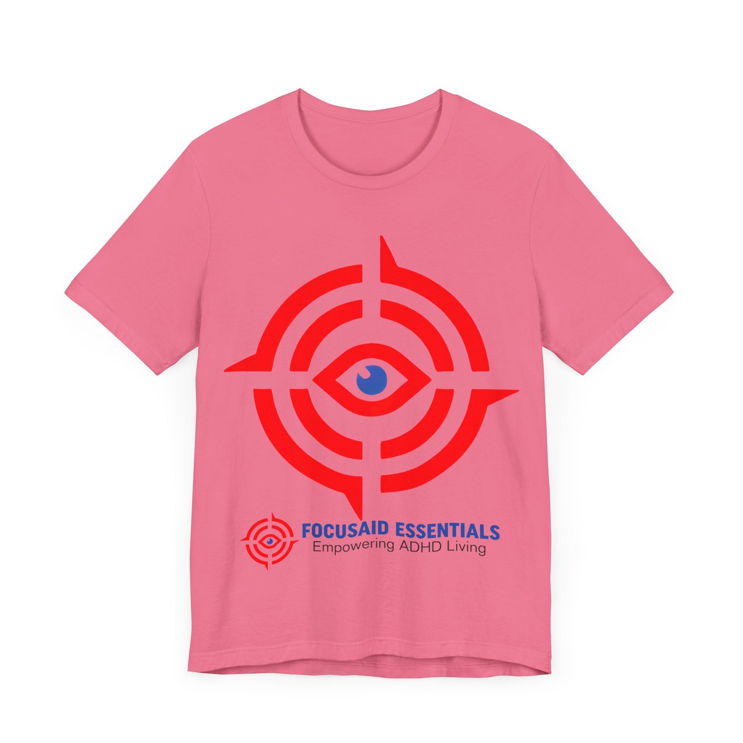 ADHD-Friendly Focus Tee: Comfy, Durable, Easy-Care Short Sleeve T-Shirt