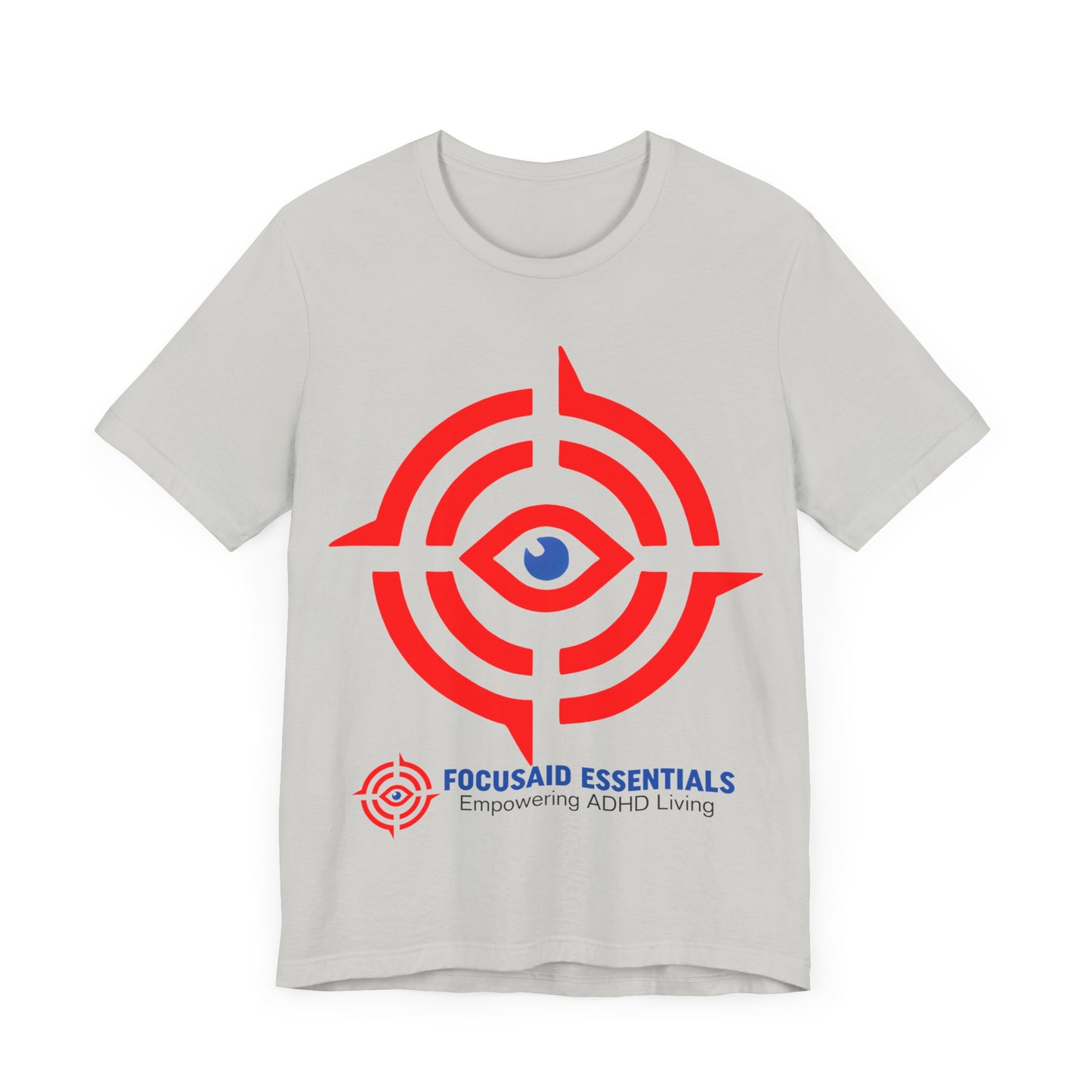 ADHD-Friendly Focus Tee: Comfy, Durable, Easy-Care Short Sleeve T-Shirt