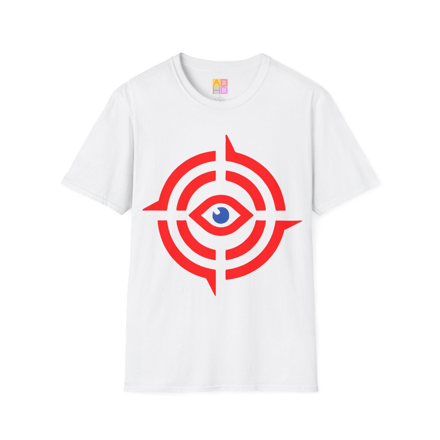 F.A.E. "FocusEye" Logo Soft - Style T-Shirt - FocusAid Essentials: Empowering ADHD Living