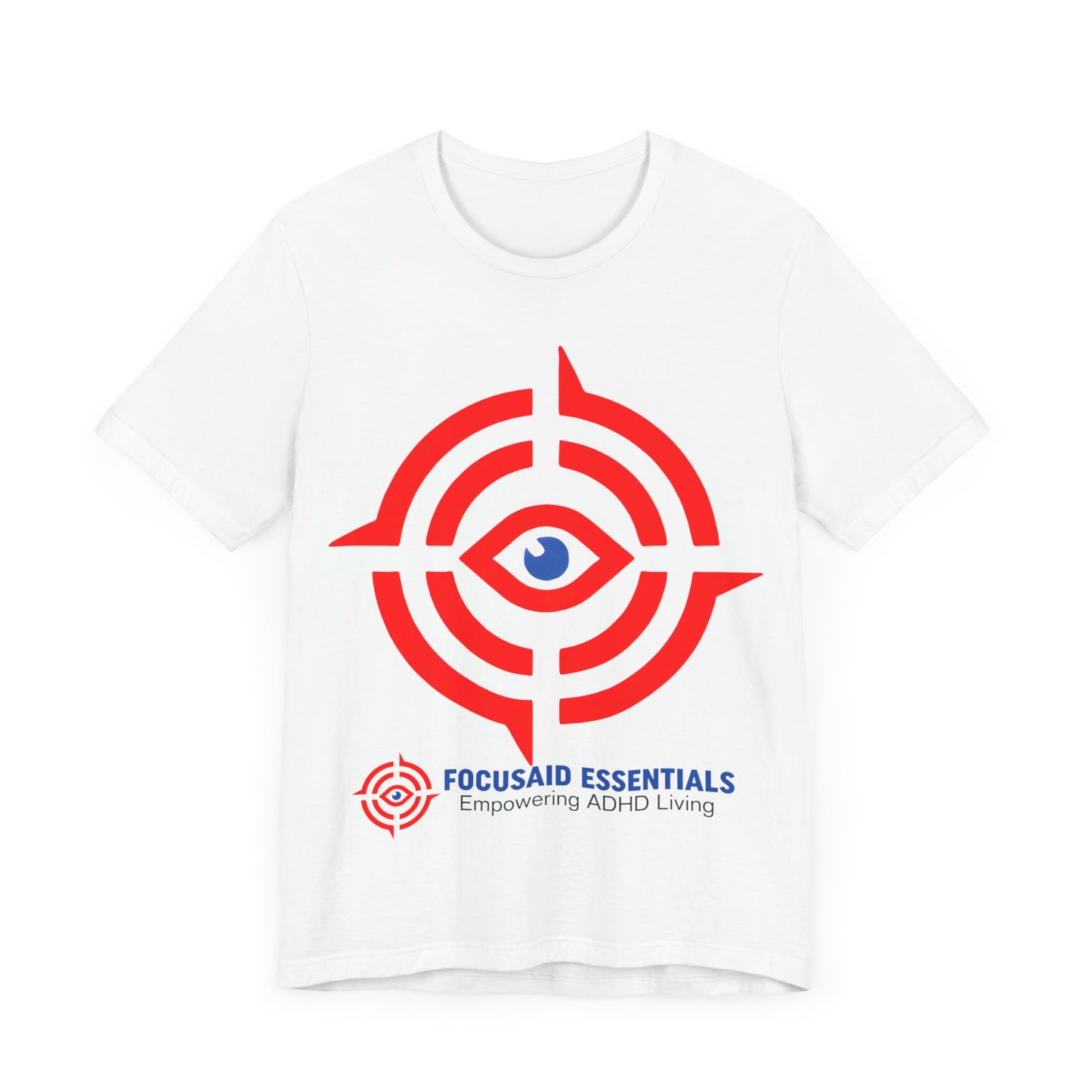 ADHD-Friendly Focus Tee: Comfy, Durable, Easy-Care Short Sleeve T-Shirt