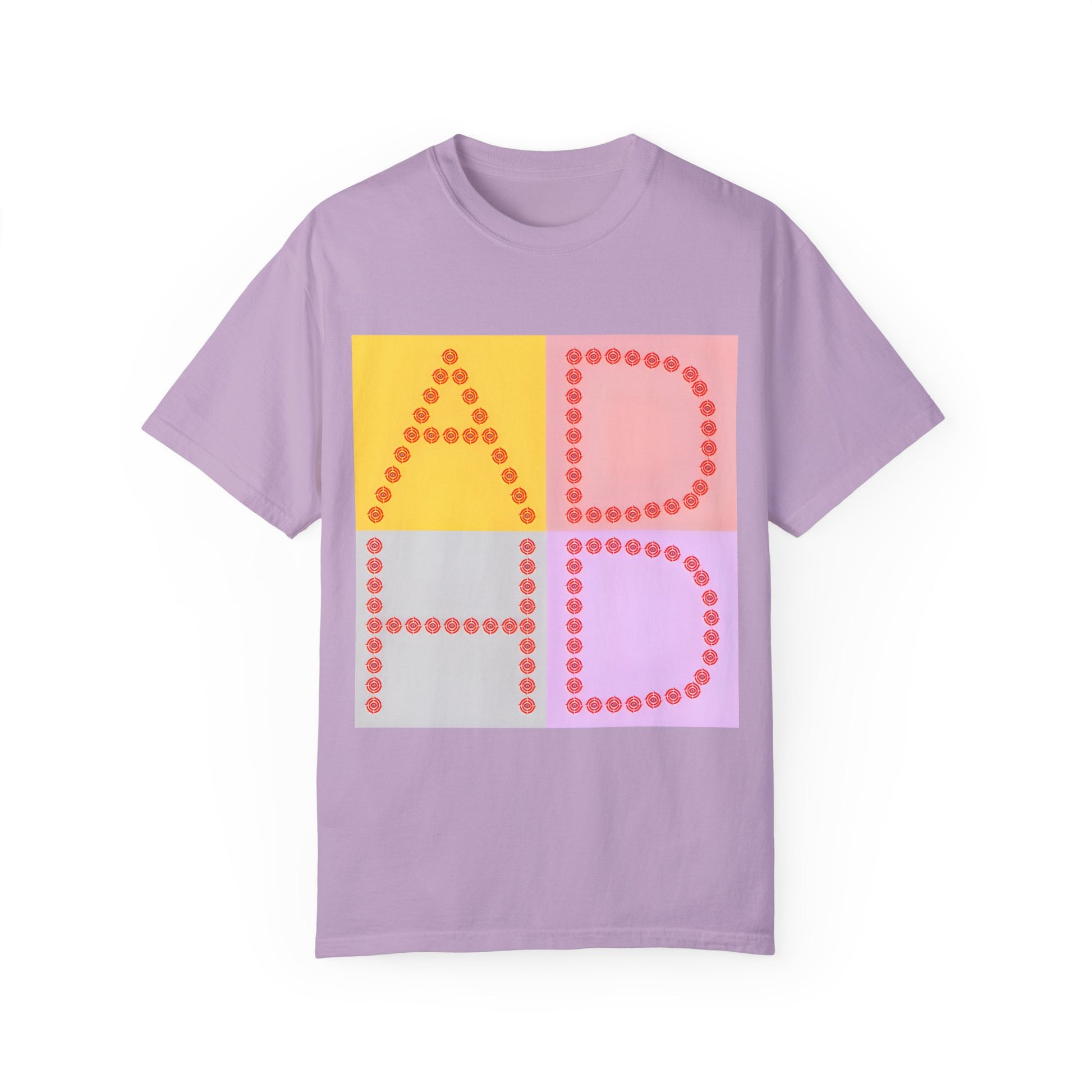 F.A.E. ADHD Unisex Garment - Dyed T-shirt - FocusAid Essentials: Empowering ADHD Living