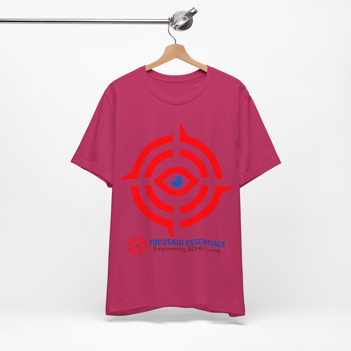 ADHD-Friendly Focus Tee: Comfy, Durable, Easy-Care Short Sleeve T-Shirt