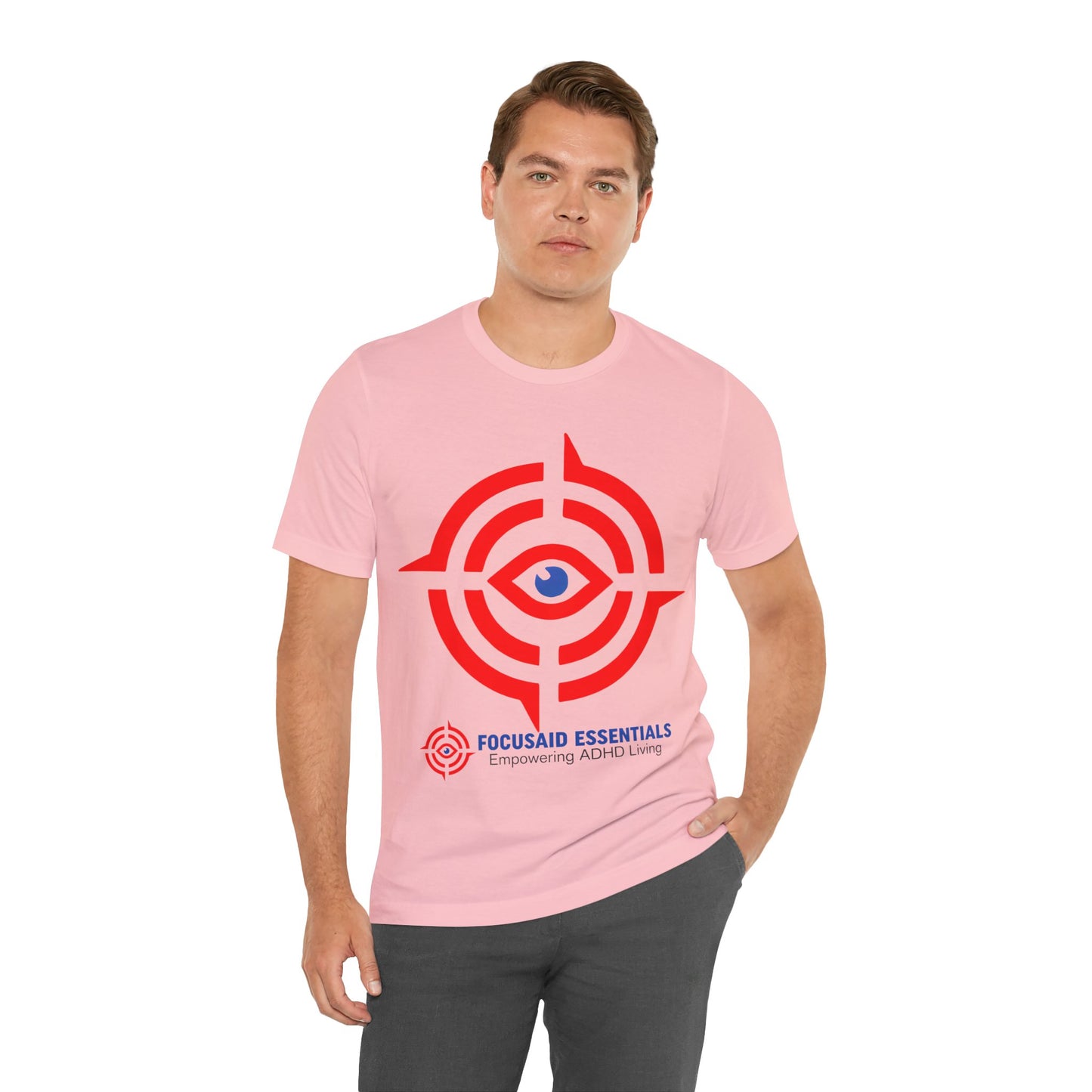 ADHD-Friendly Focus Tee: Comfy, Durable, Easy-Care Short Sleeve T-Shirt