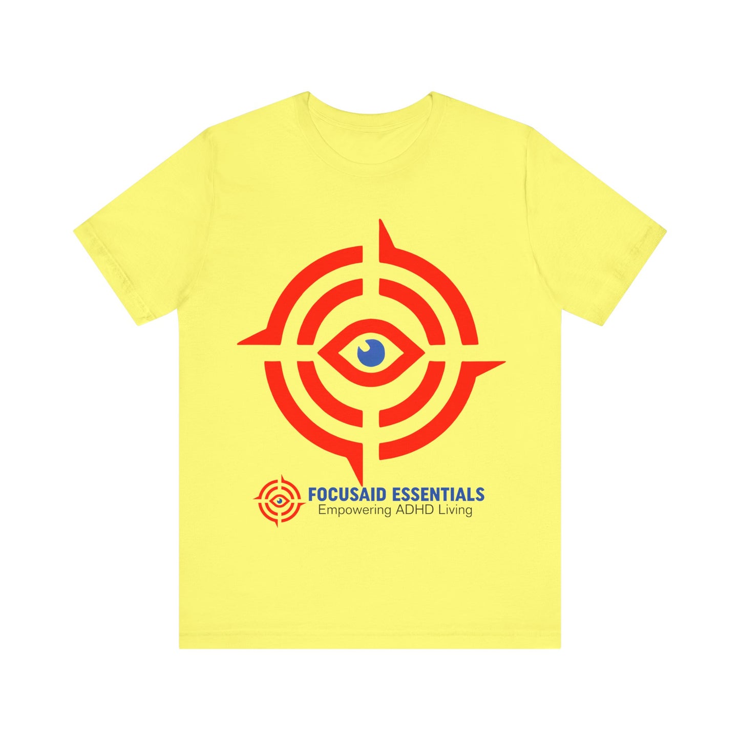 ADHD-Friendly Focus Tee: Comfy, Durable, Easy-Care Short Sleeve T-Shirt