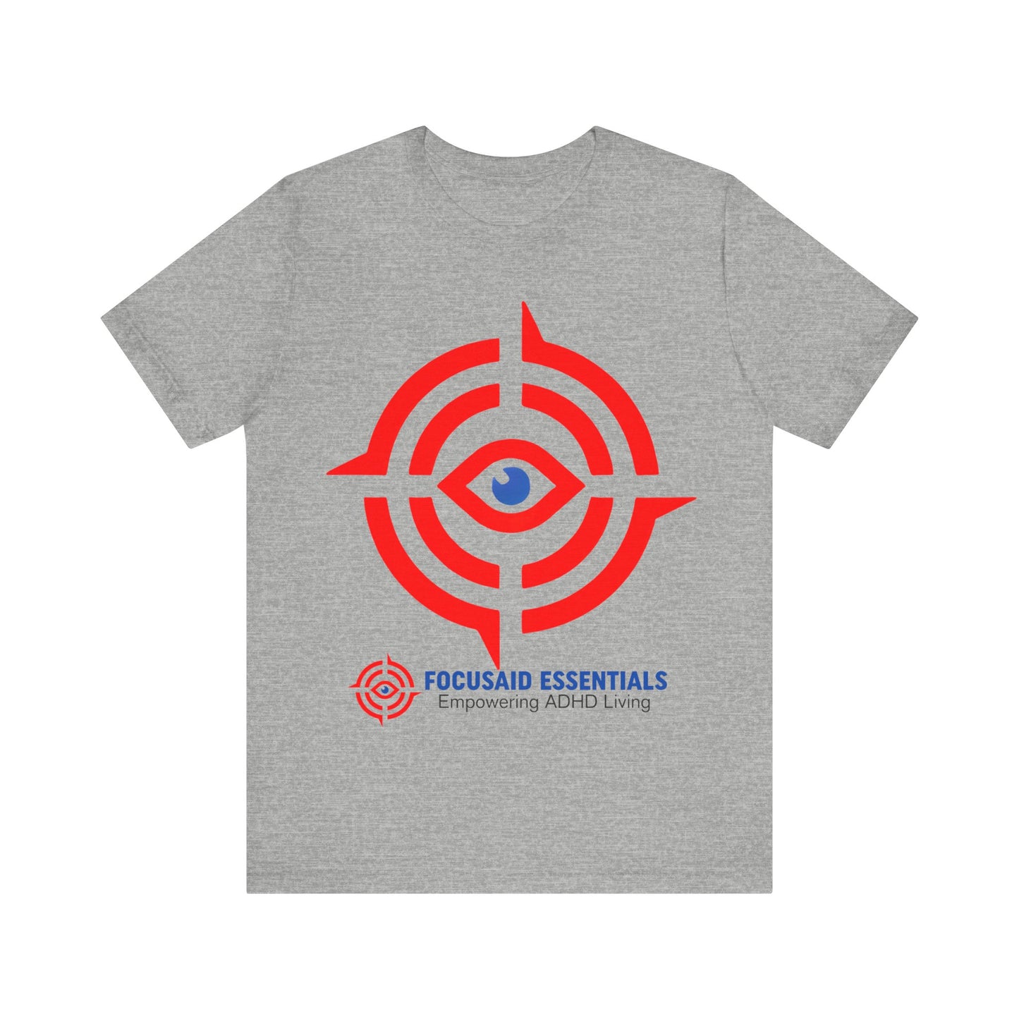 ADHD-Friendly Focus Tee: Comfy, Durable, Easy-Care Short Sleeve T-Shirt