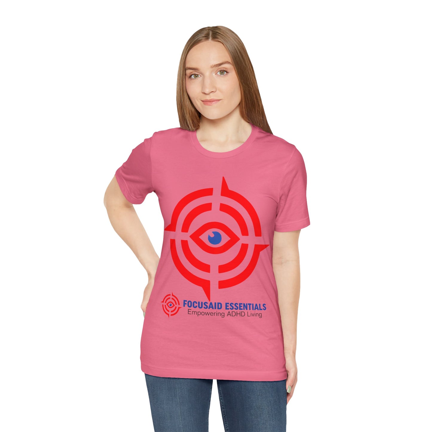 ADHD-Friendly Focus Tee: Comfy, Durable, Easy-Care Short Sleeve T-Shirt