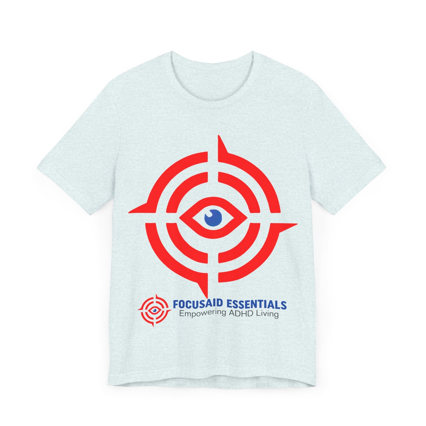 ADHD-Friendly Focus Tee: Comfy, Durable, Easy-Care Short Sleeve T-Shirt