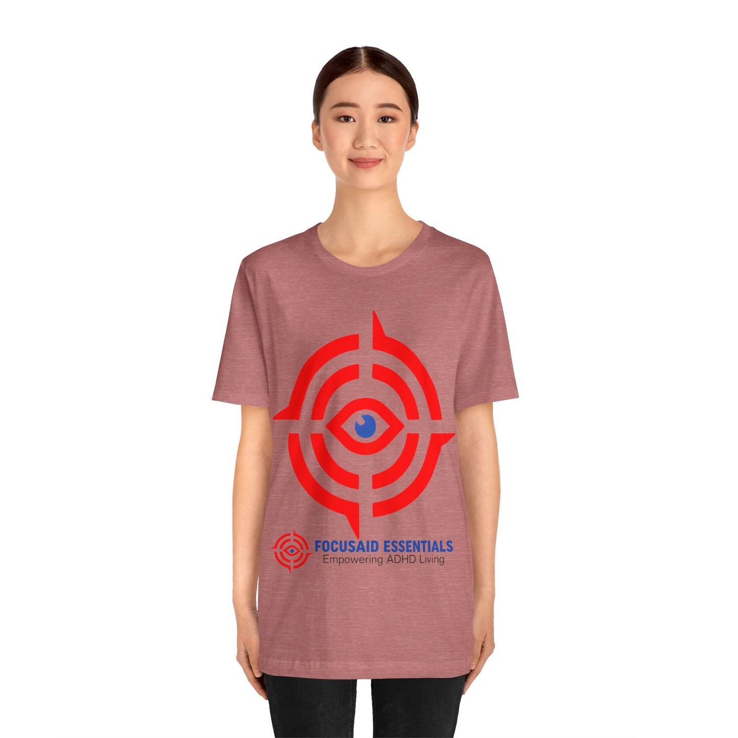 ADHD-Friendly Focus Tee: Comfy, Durable, Easy-Care Short Sleeve T-Shirt