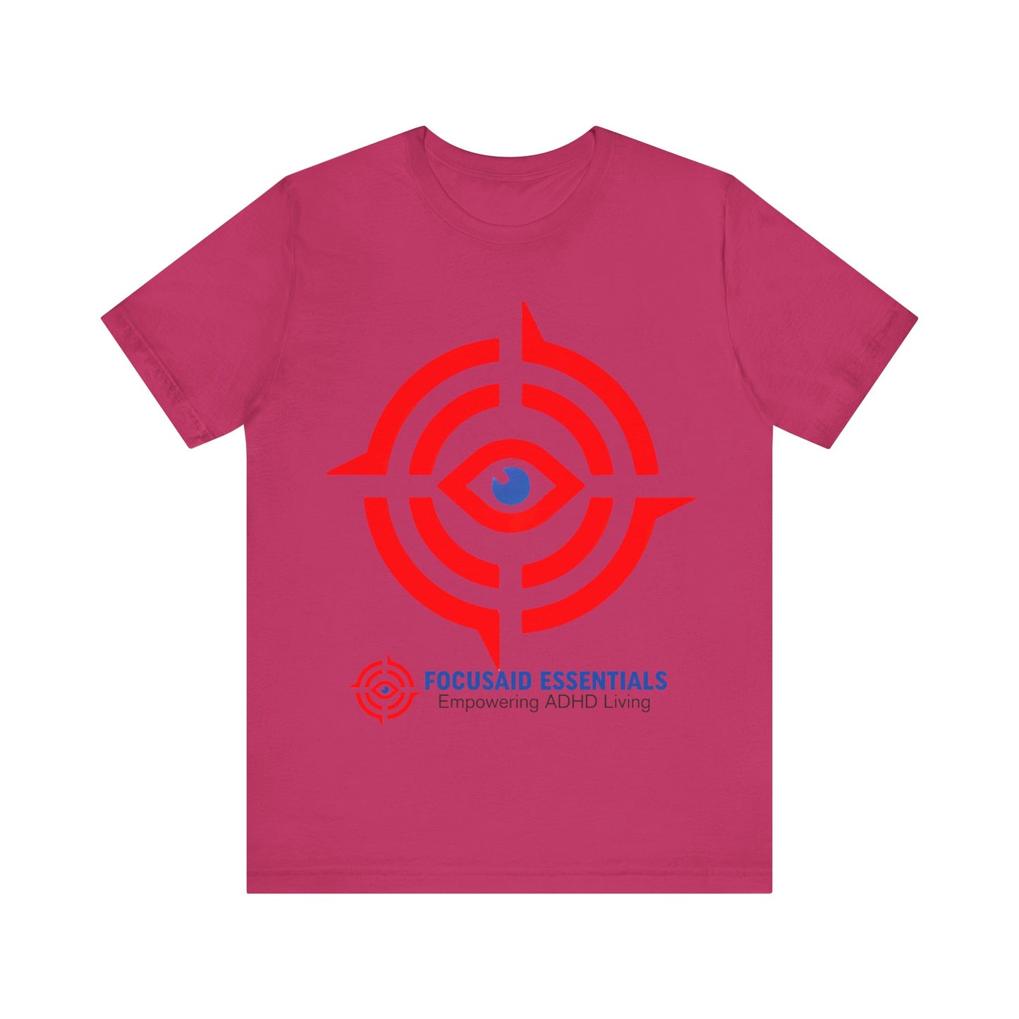 ADHD-Friendly Focus Tee: Comfy, Durable, Easy-Care Short Sleeve T-Shirt