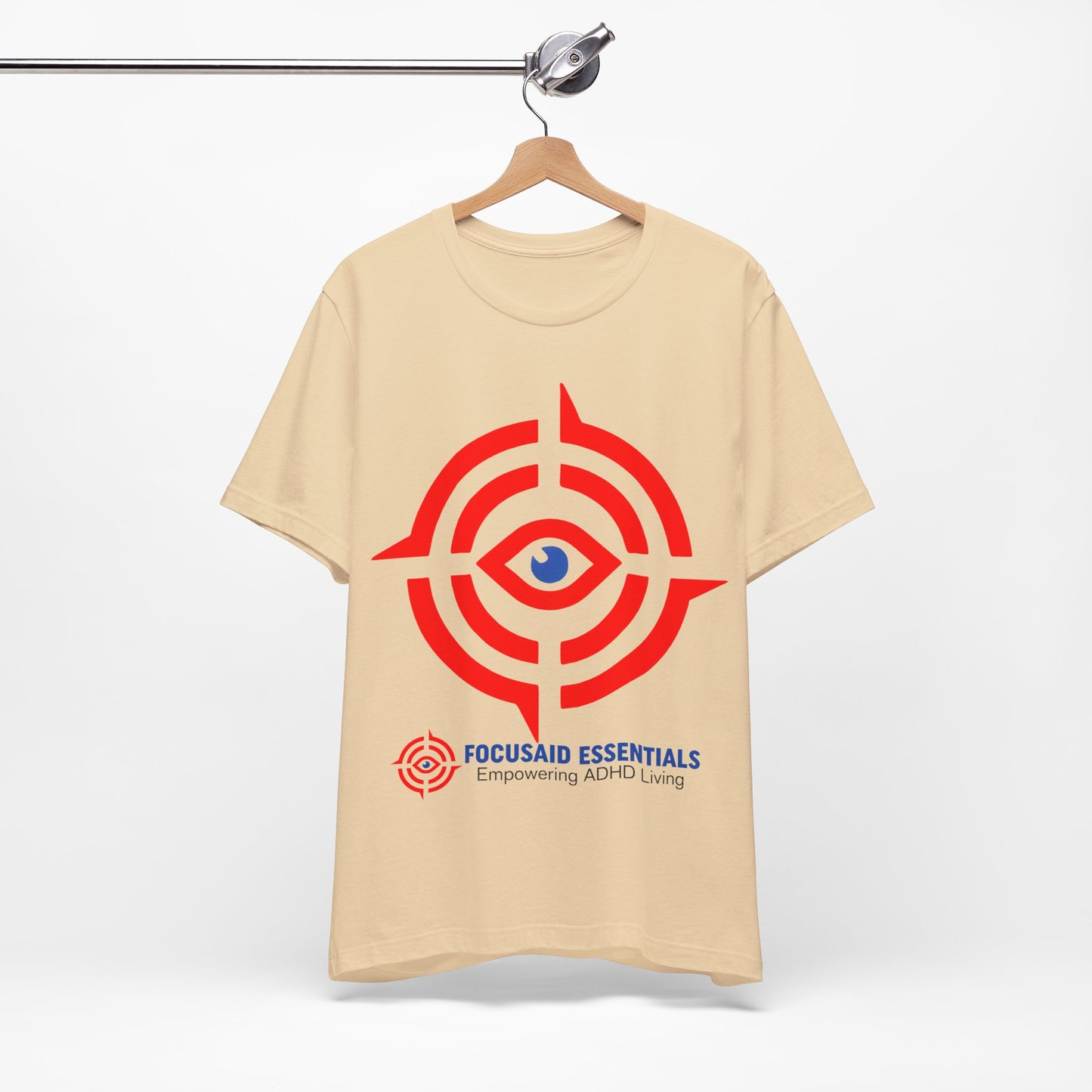 ADHD-Friendly Focus Tee: Comfy, Durable, Easy-Care Short Sleeve T-Shirt