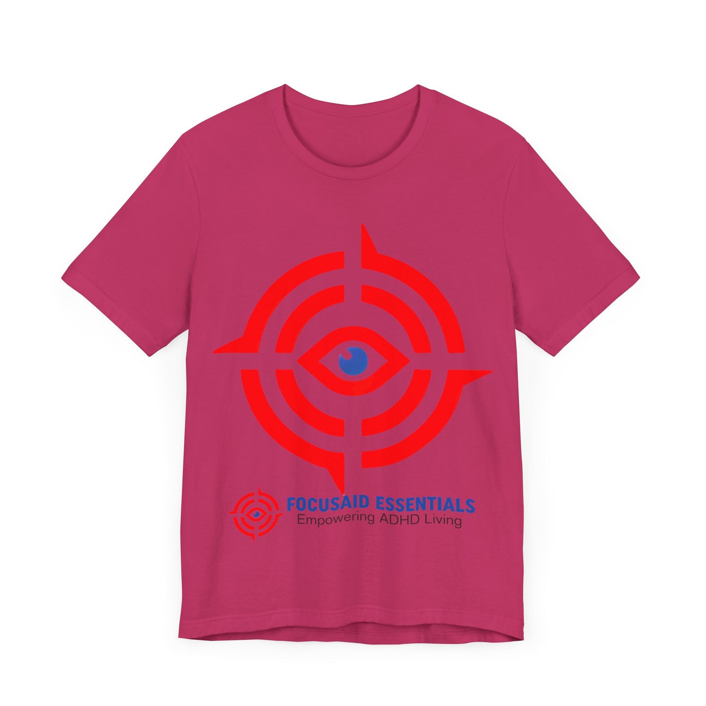 ADHD-Friendly Focus Tee: Comfy, Durable, Easy-Care Short Sleeve T-Shirt