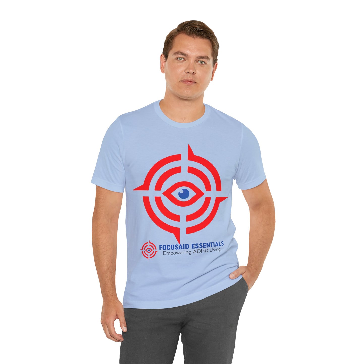 ADHD-Friendly Focus Tee: Comfy, Durable, Easy-Care Short Sleeve T-Shirt