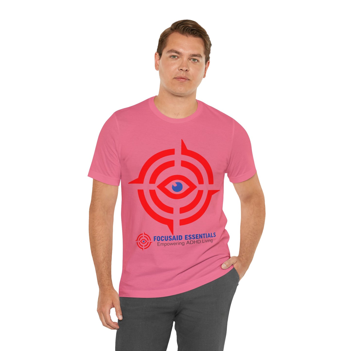 ADHD-Friendly Focus Tee: Comfy, Durable, Easy-Care Short Sleeve T-Shirt