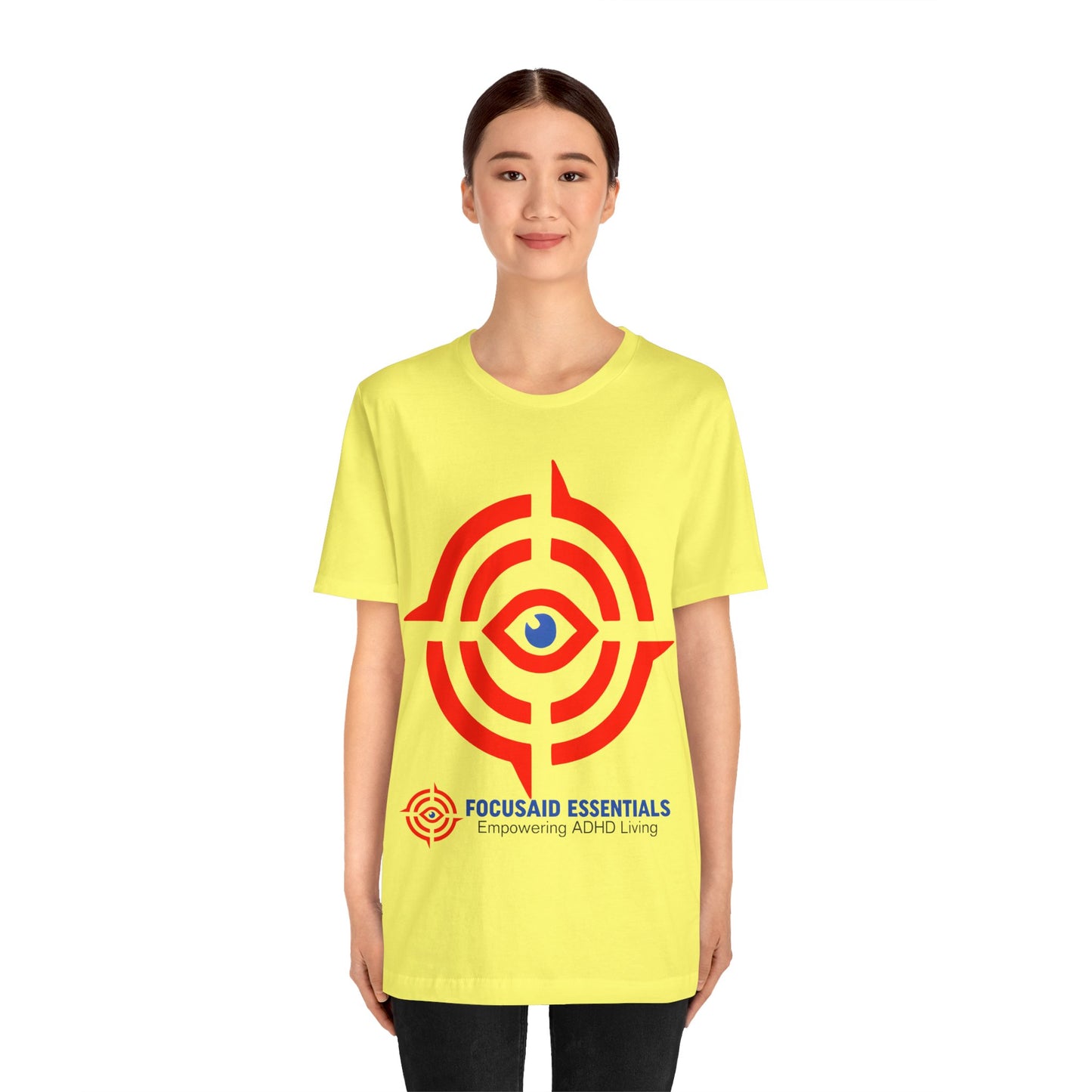 ADHD-Friendly Focus Tee: Comfy, Durable, Easy-Care Short Sleeve T-Shirt