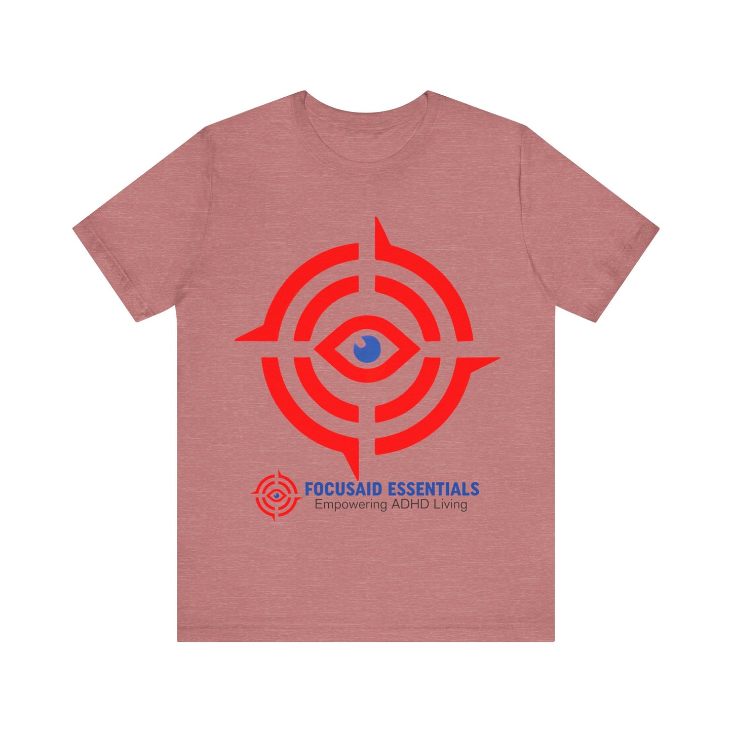 ADHD-Friendly Focus Tee: Comfy, Durable, Easy-Care Short Sleeve T-Shirt