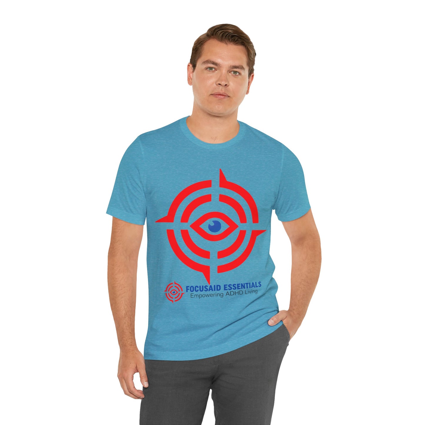 ADHD-Friendly Focus Tee: Comfy, Durable, Easy-Care Short Sleeve T-Shirt