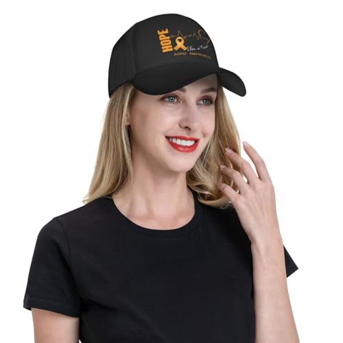 "Hope for A Cure" ADHD Awareness Baseball Cap - FocusAid Essentials: Empowering ADHD Living