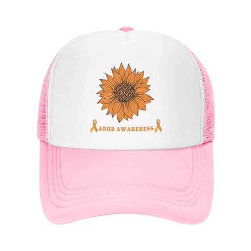 ADHD Awareness Mesh Baseball Cap - FocusAid Essentials: Empowering ADHD Living