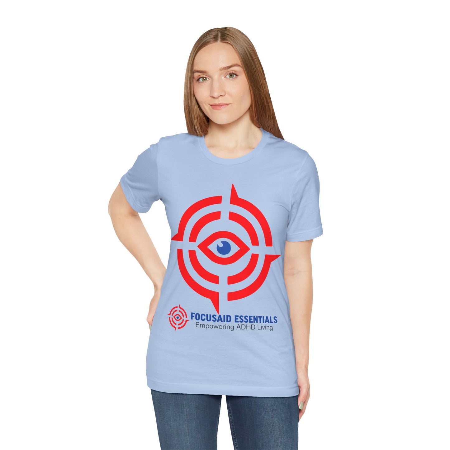 ADHD-Friendly Focus Tee: Comfy, Durable, Easy-Care Short Sleeve T-Shirt