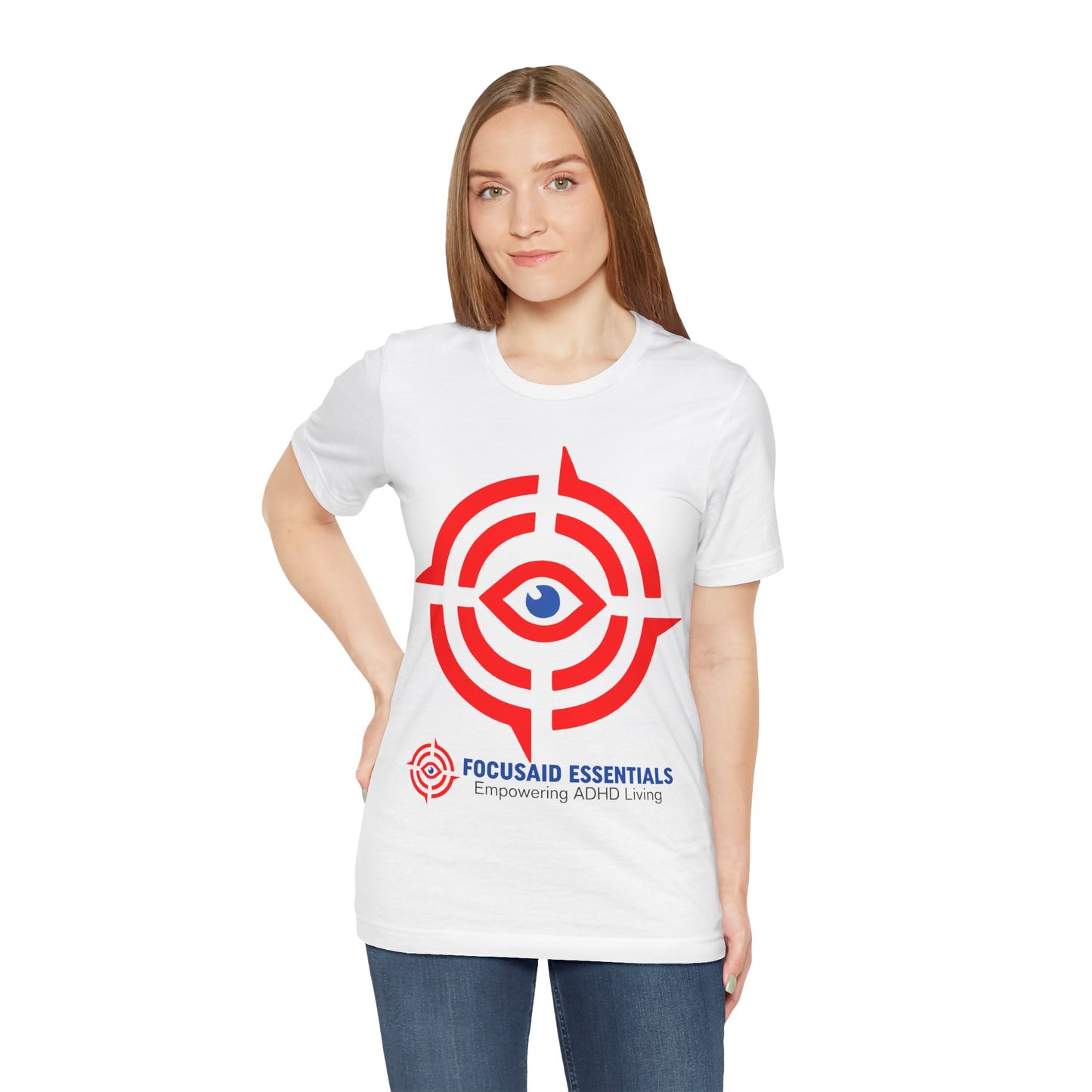 ADHD-Friendly Focus Tee: Comfy, Durable, Easy-Care Short Sleeve T-Shirt