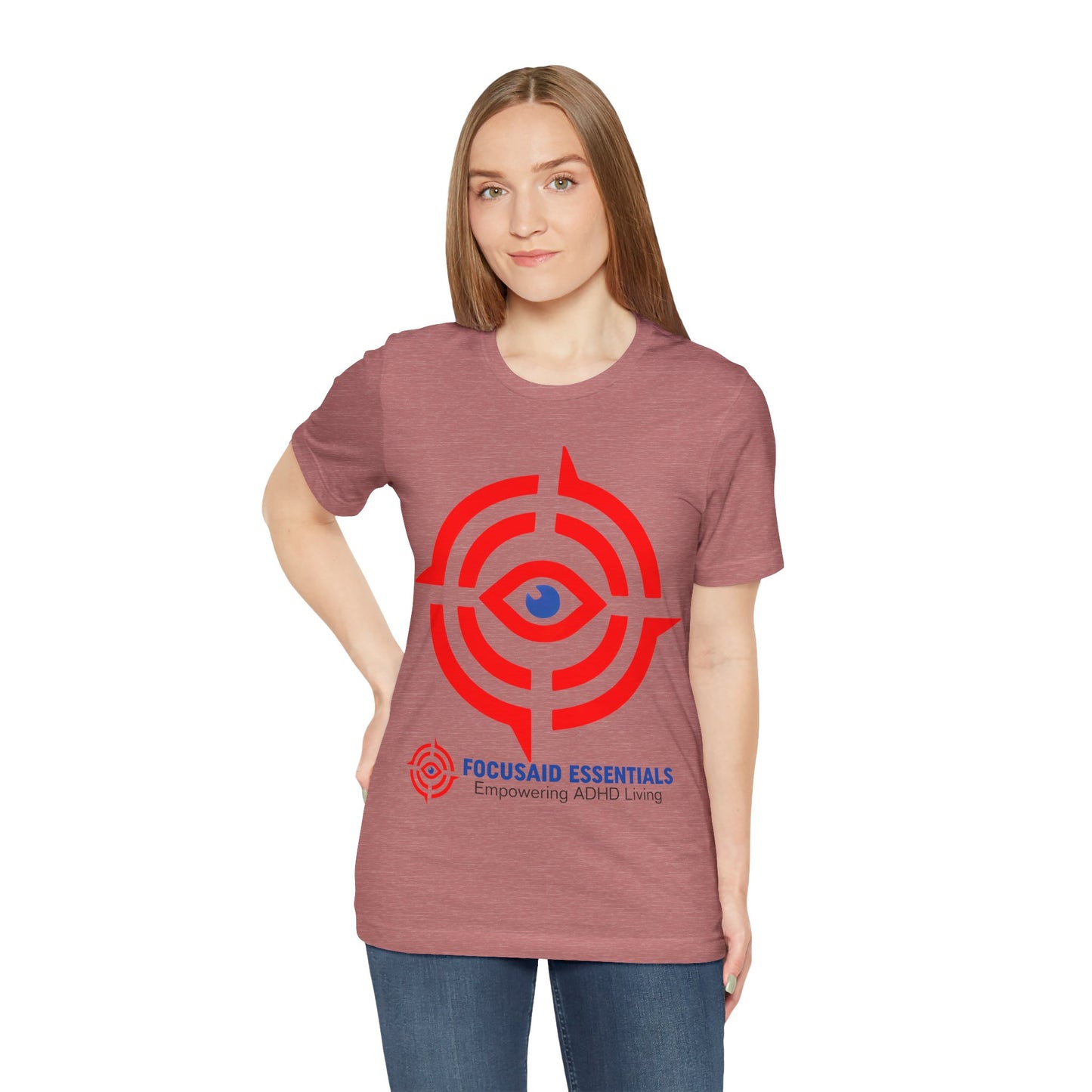 ADHD-Friendly Focus Tee: Comfy, Durable, Easy-Care Short Sleeve T-Shirt