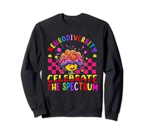 "Neurodiversity - Celebrate the Spectrum" ADHD Sweatshirt - FocusAid Essentials: Empowering ADHD Living