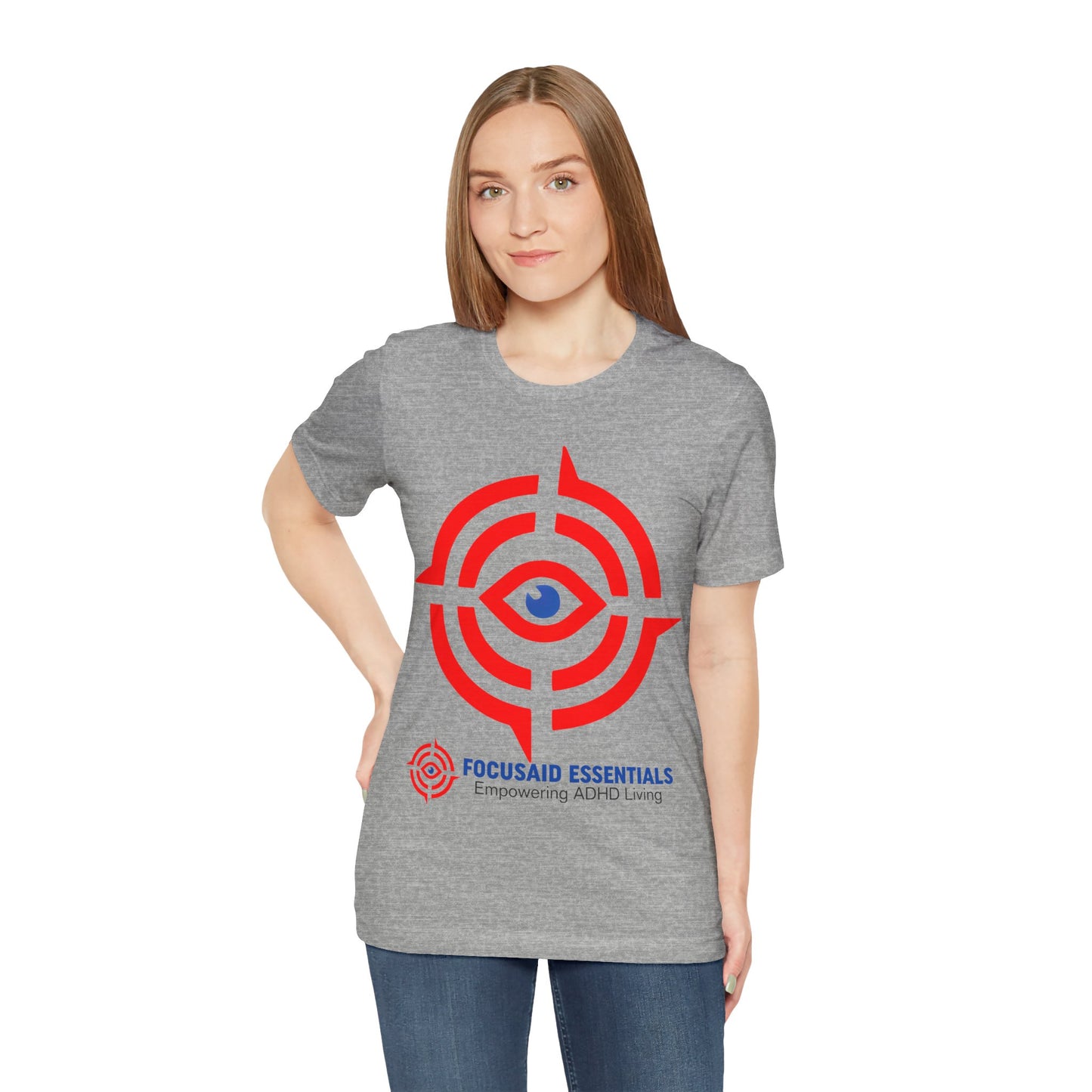 ADHD-Friendly Focus Tee: Comfy, Durable, Easy-Care Short Sleeve T-Shirt