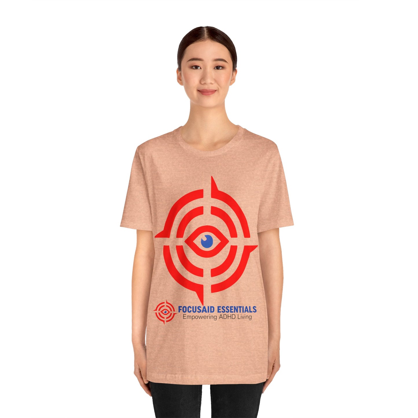 ADHD-Friendly Focus Tee: Comfy, Durable, Easy-Care Short Sleeve T-Shirt