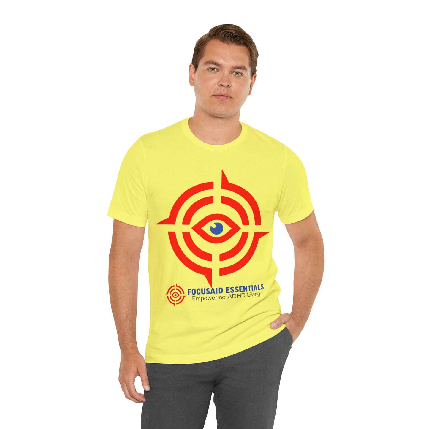 ADHD-Friendly Focus Tee: Comfy, Durable, Easy-Care Short Sleeve T-Shirt