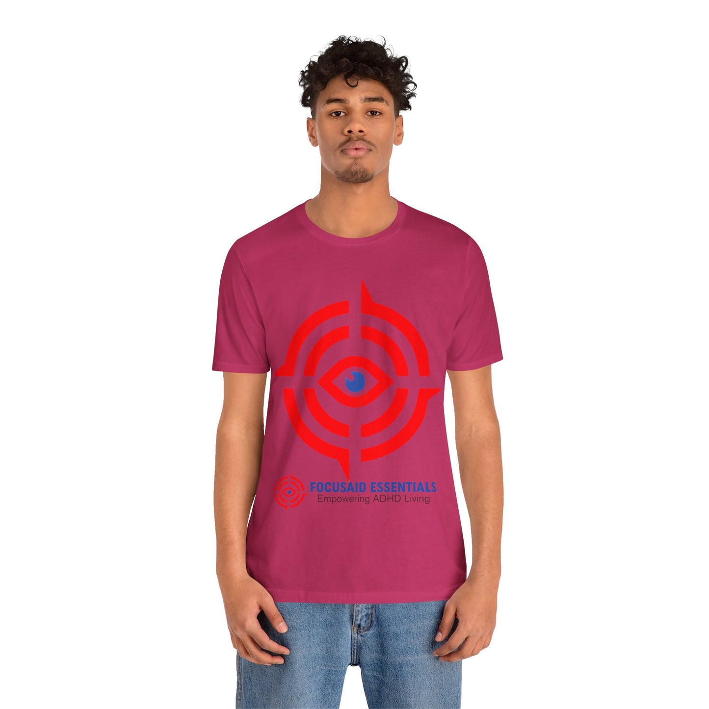 ADHD-Friendly Focus Tee: Comfy, Durable, Easy-Care Short Sleeve T-Shirt