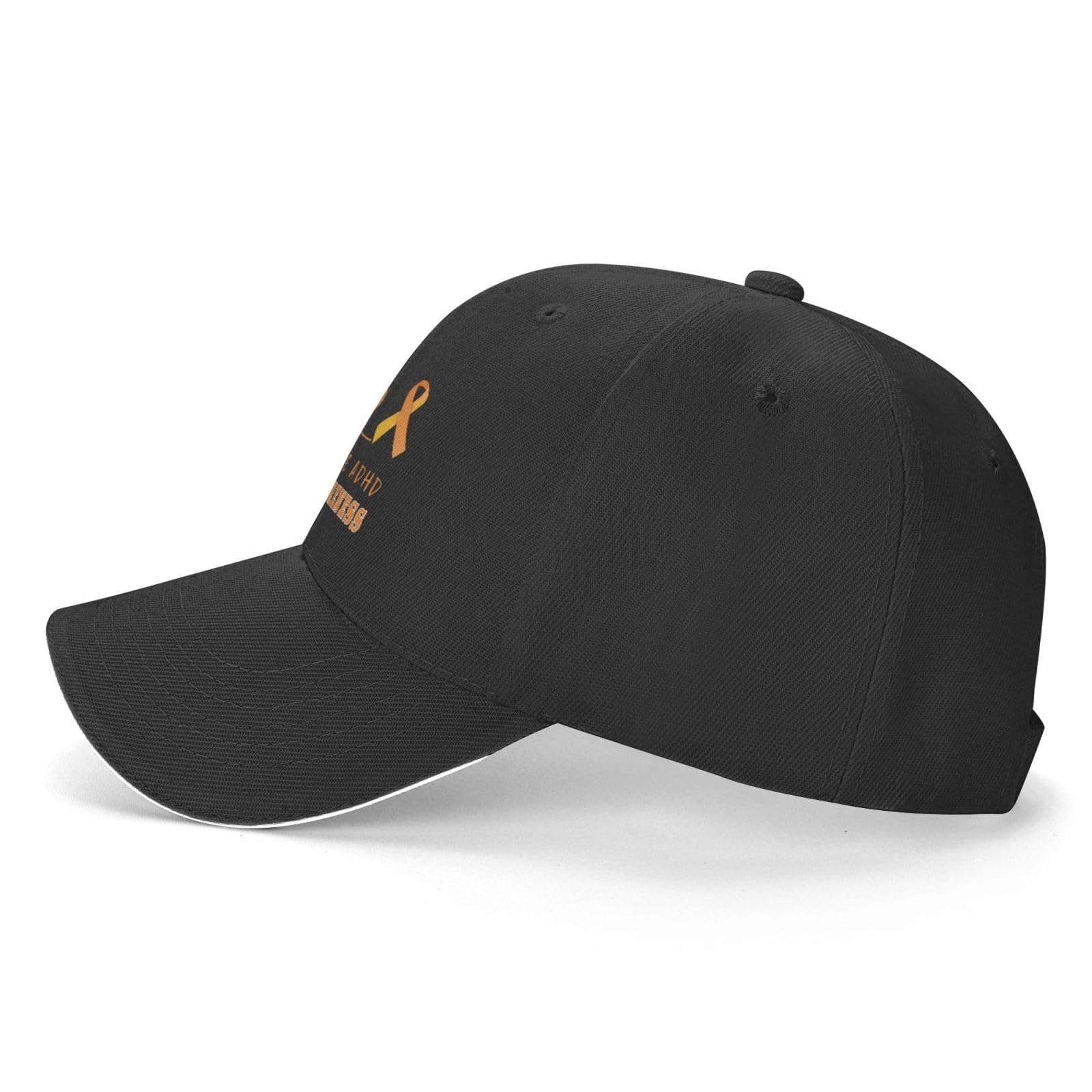 "Peace, Love, ADHD" Baseball Cap - FocusAid Essentials: Empowering ADHD Living