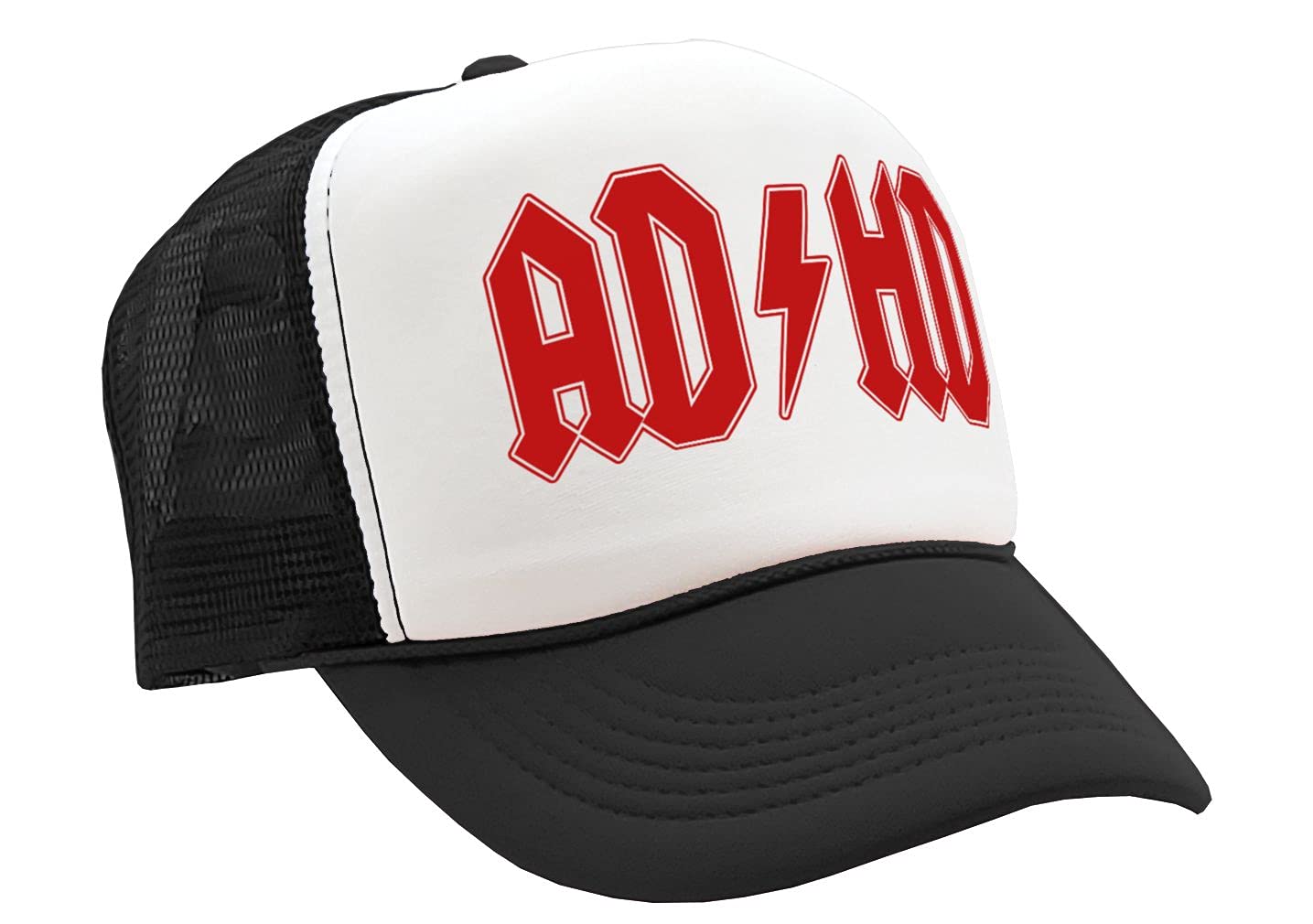 ADHD -  Vintage Retro Style Trucker Cap Hat - FocusAid Essentials: Empowering ADHD Living