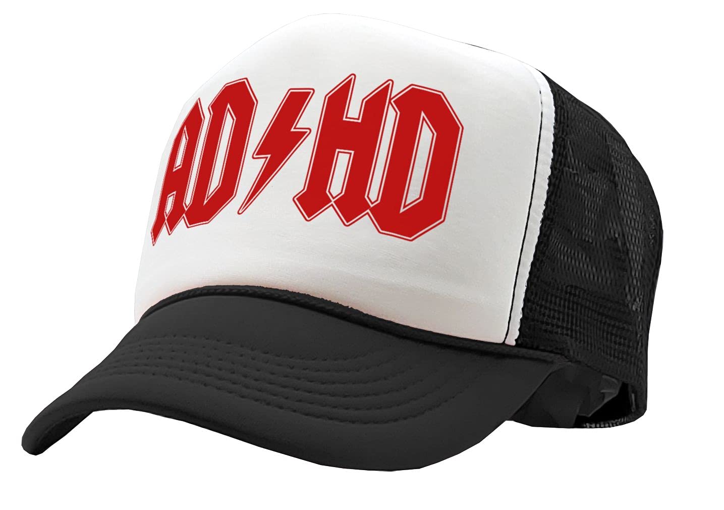 ADHD -  Vintage Retro Style Trucker Cap Hat - FocusAid Essentials: Empowering ADHD Living