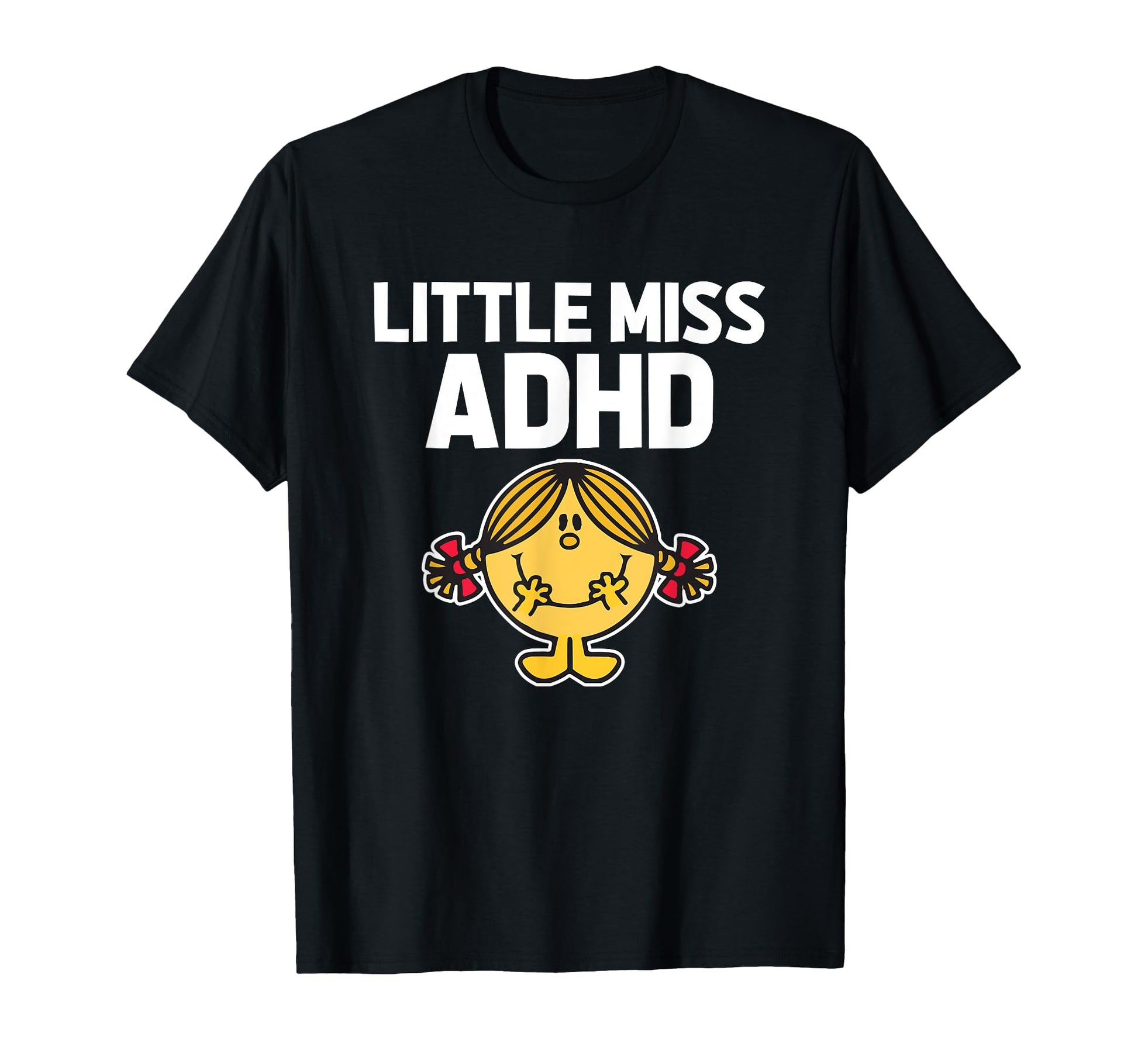 "Little Miss ADHD" - T-Shirt - FocusAid Essentials: Empowering ADHD Living