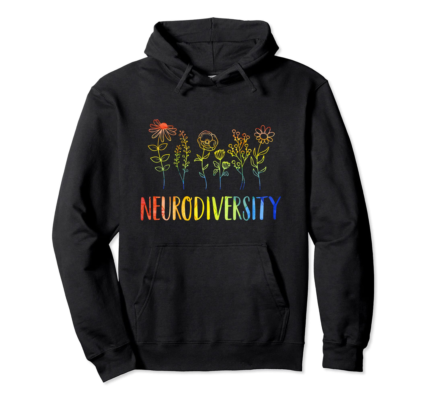 "Neurodiversity" - ADHD Pullover Hoodie - FocusAid Essentials: Empowering ADHD Living