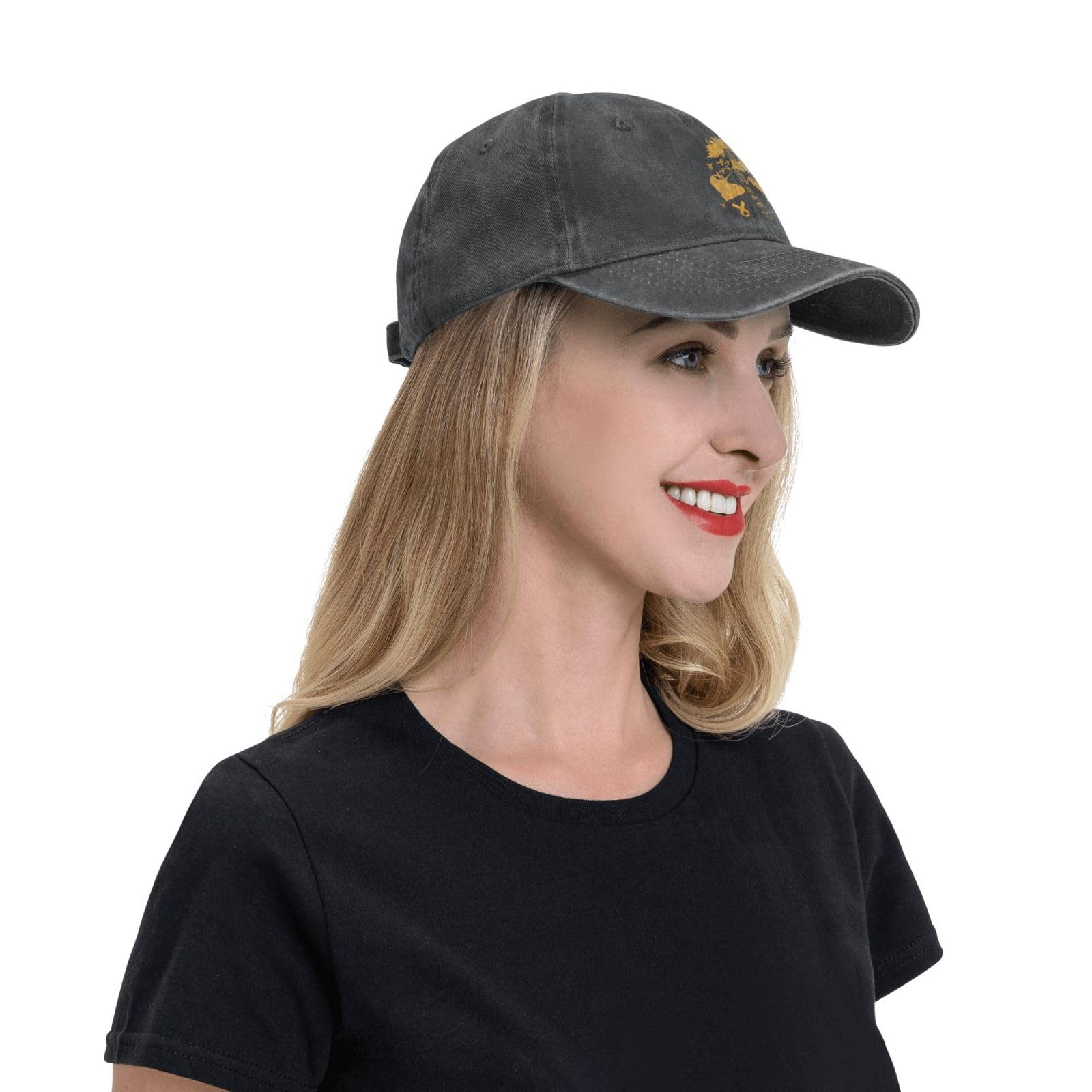 ADHD Awareness Vintage Sunflower Casquette Hat - FocusAid Essentials: Empowering ADHD Living