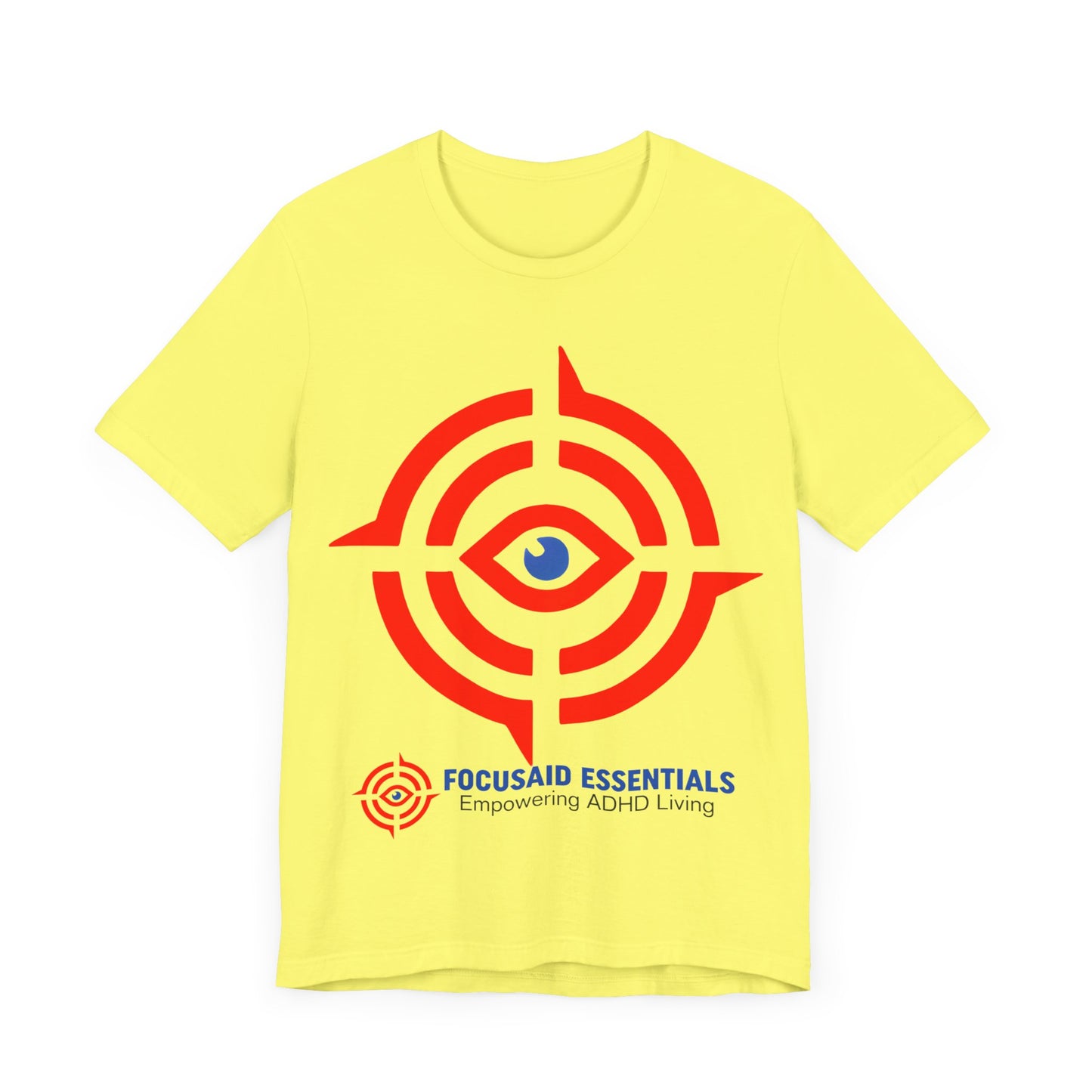 ADHD-Friendly Focus Tee: Comfy, Durable, Easy-Care Short Sleeve T-Shirt