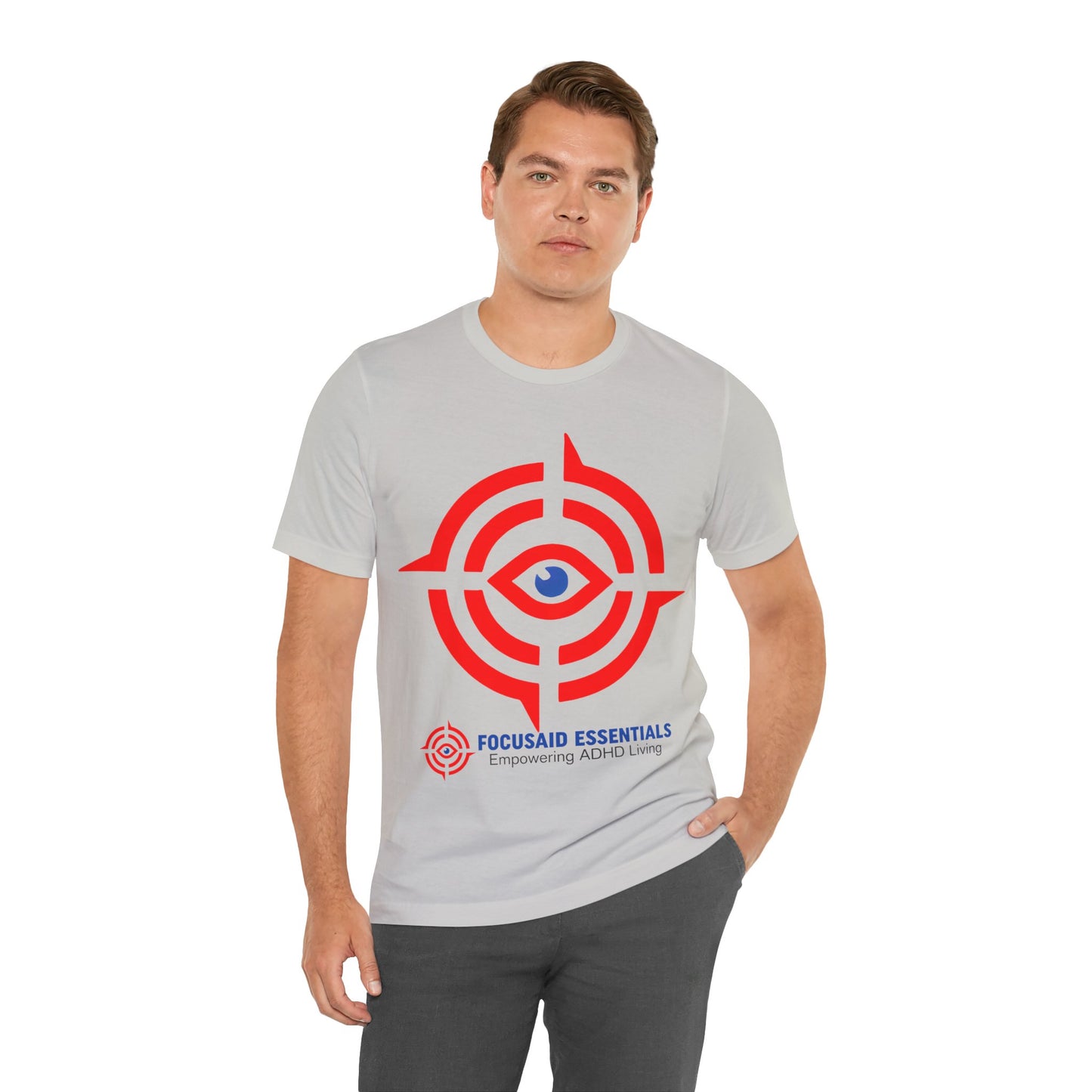 ADHD-Friendly Focus Tee: Comfy, Durable, Easy-Care Short Sleeve T-Shirt