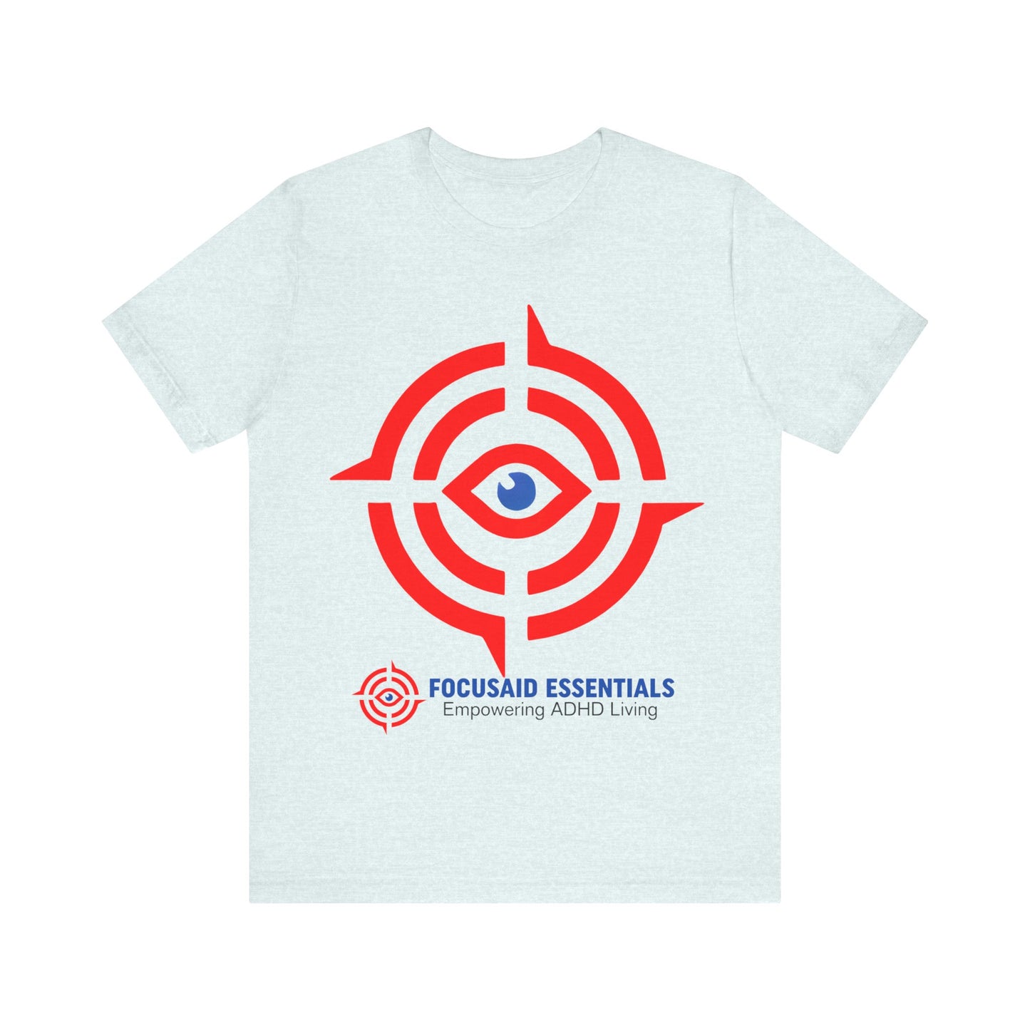 ADHD-Friendly Focus Tee: Comfy, Durable, Easy-Care Short Sleeve T-Shirt