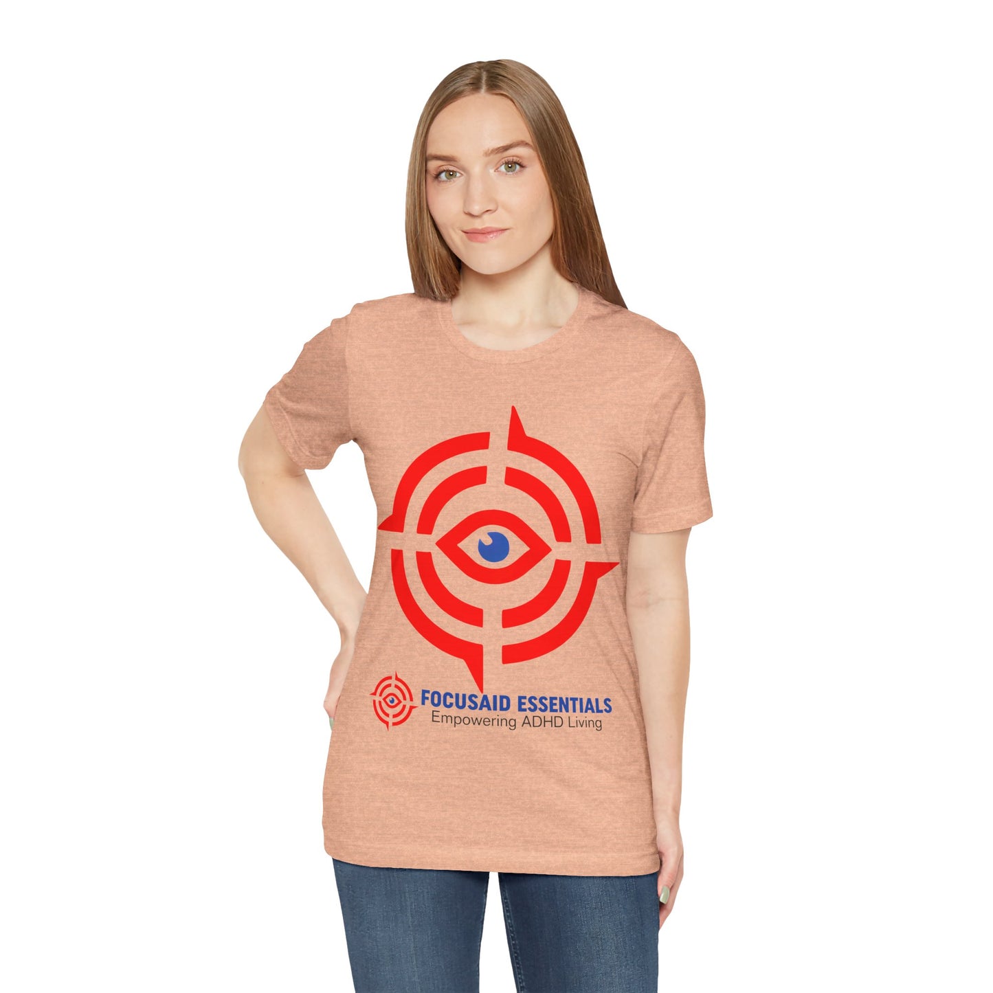 ADHD-Friendly Focus Tee: Comfy, Durable, Easy-Care Short Sleeve T-Shirt