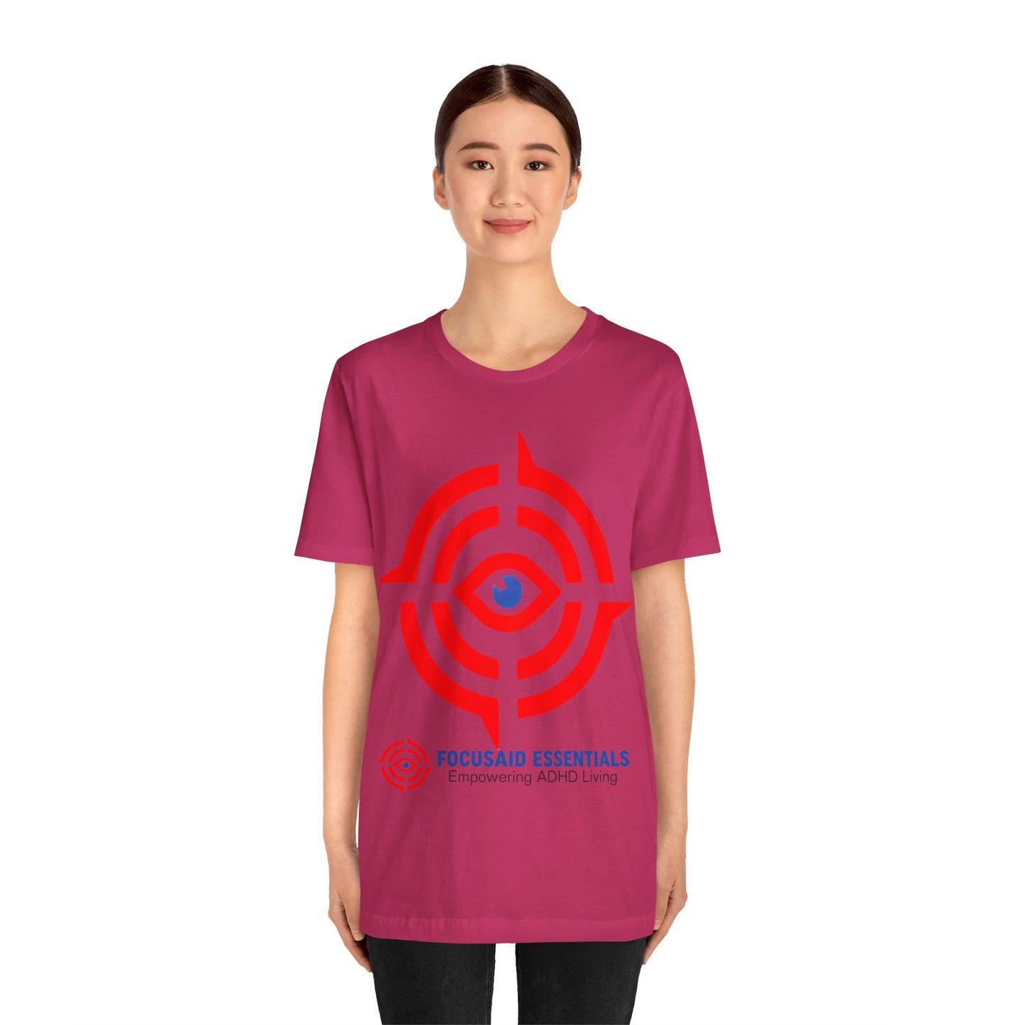 ADHD-Friendly Focus Tee: Comfy, Durable, Easy-Care Short Sleeve T-Shirt