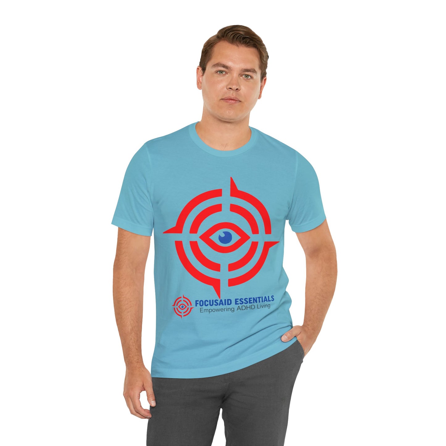 ADHD-Friendly Focus Tee: Comfy, Durable, Easy-Care Short Sleeve T-Shirt