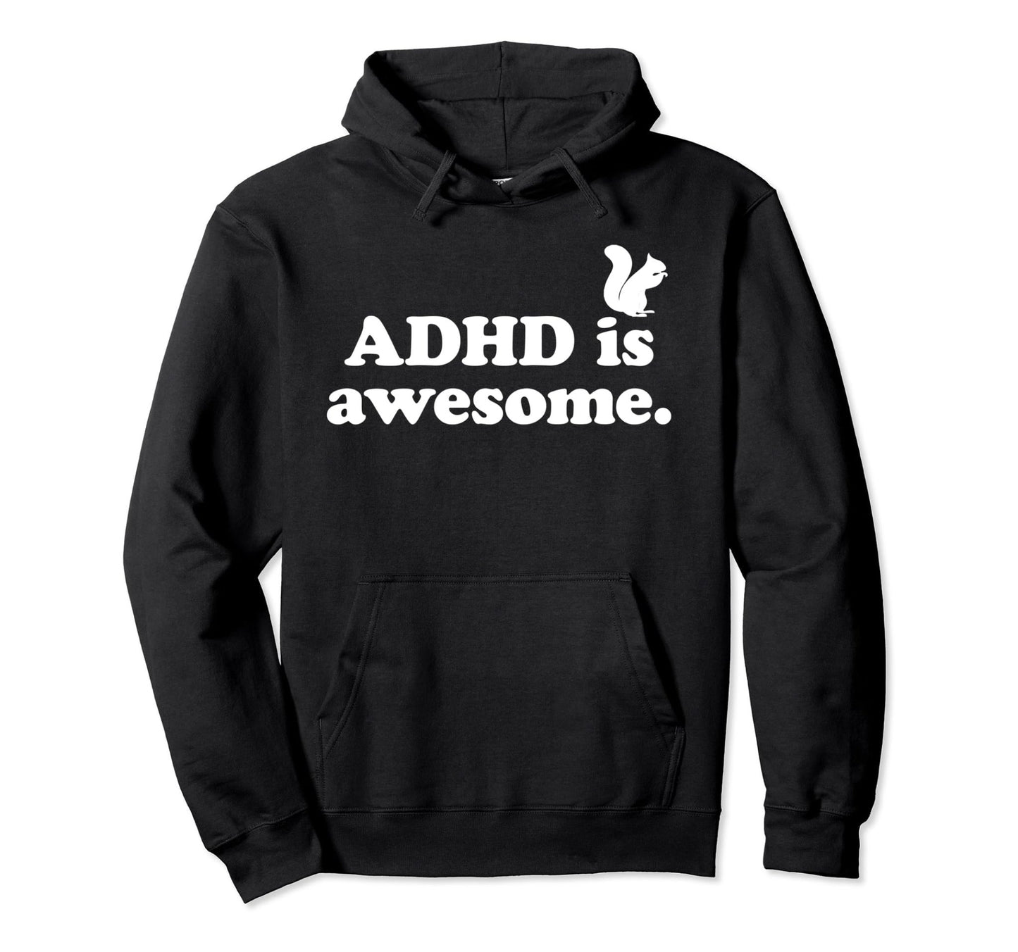 "ADHD Is Awesome" - Pullover Hoodie - FocusAid Essentials: Empowering ADHD Living